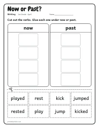 Now or Past? worksheet