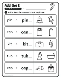 Add the E worksheet