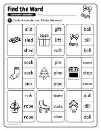 Find the Word worksheet