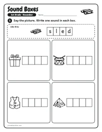 Sound Boxes worksheet