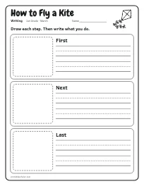 How to Fly a Kite worksheet