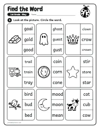 Find the Word worksheet