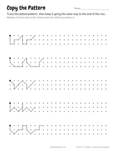 Copy the Pattern (Medium) preview