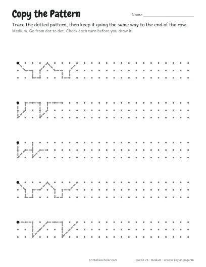 Copy the Pattern (Medium) preview