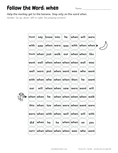 Follow the Word: when (Harder) preview