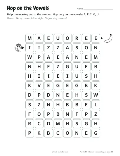 Hop on the Vowels (Harder) preview