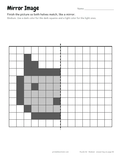 Mirror Image: Cat (Medium) preview