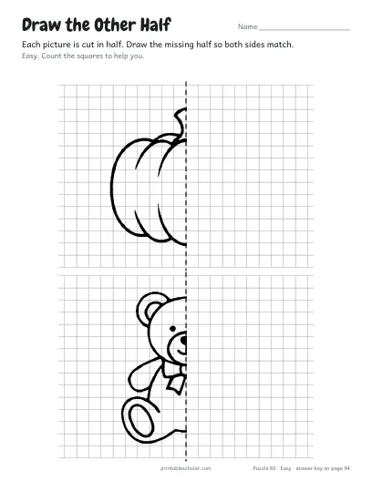 Draw the Other Half (Easy) preview