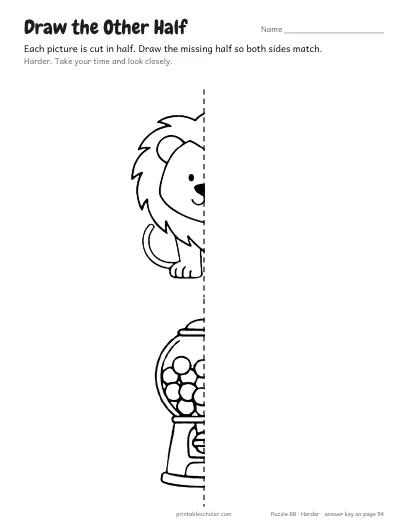 Draw the Other Half (Harder) preview