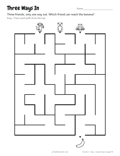 Three Ways In printable preview