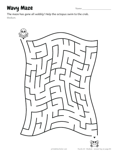 Wavy Maze (Medium) preview
