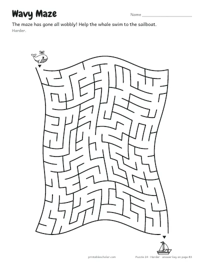 Wavy Maze (Harder) preview