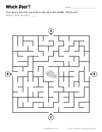 Which Door? (Medium) preview