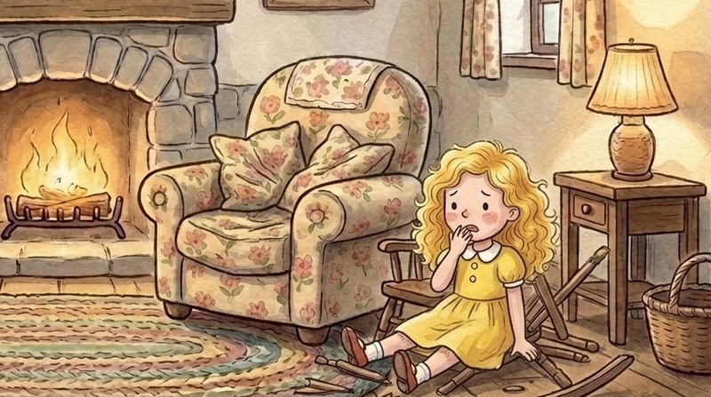 Goldilocks and the Three Bears reader page 5
