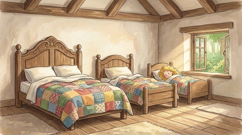 Goldilocks and the Three Bears reader page 6