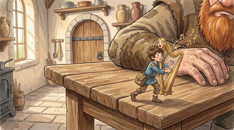 Jack and the Beanstalk reader page 9