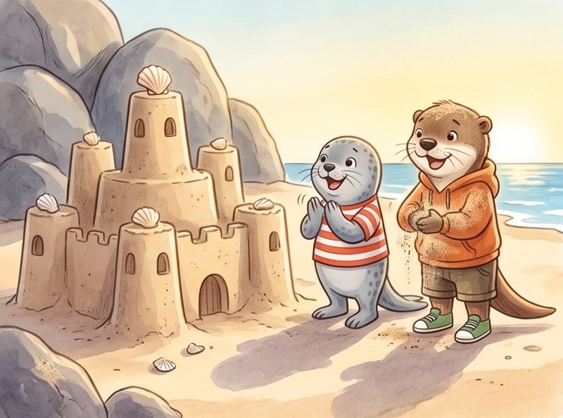 A Safe Sand Fort, page 8