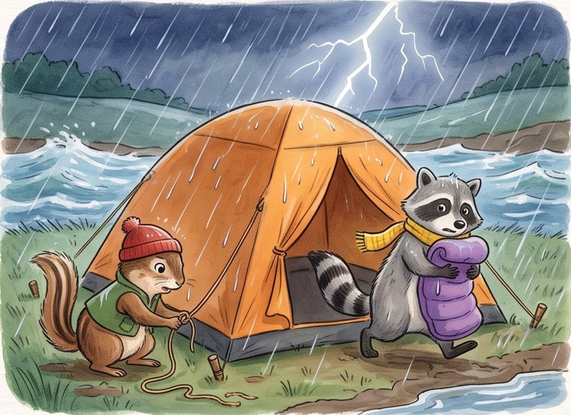 A Wet Night, page 4