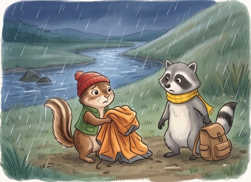 A Wet Night, page 5