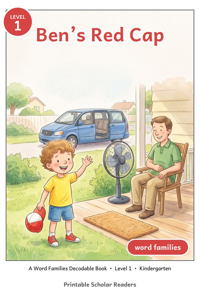 Ben's Red Cap printed mini-book cover