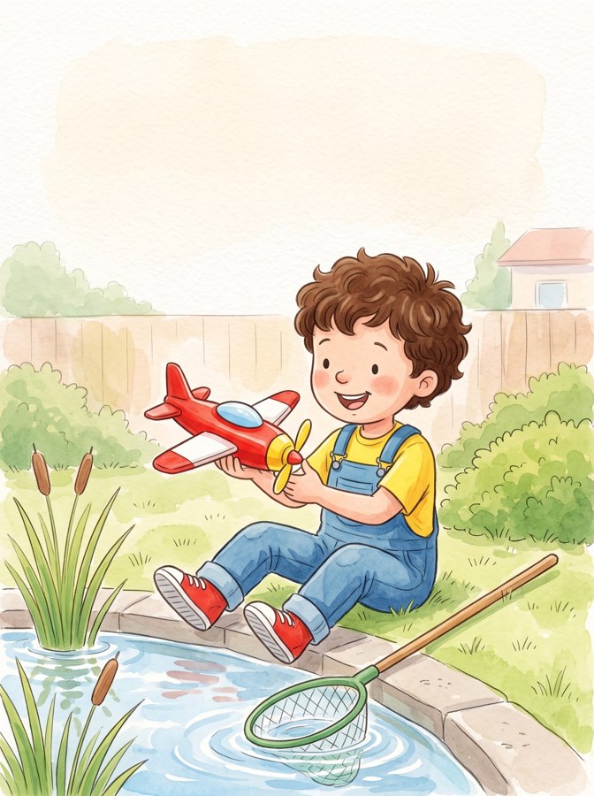 Ben's Red Jet illustration