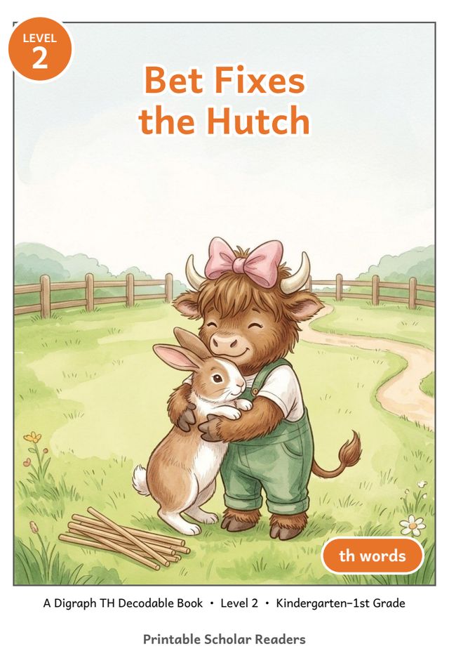 Bet Fixes the Hutch printed mini-book cover