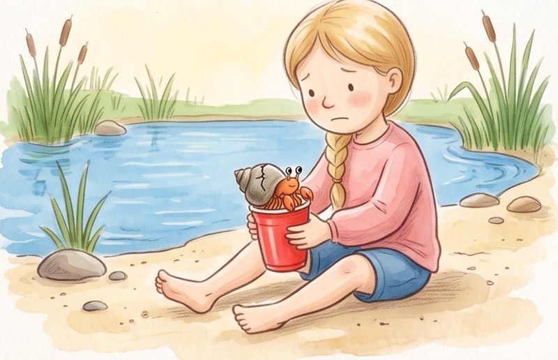 Beth and the Little Crab, page 1