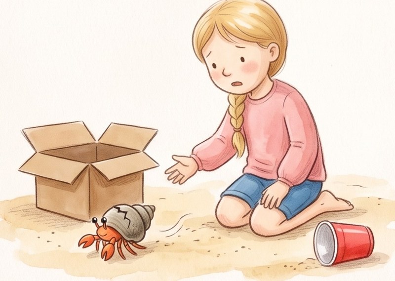 Beth and the Little Crab, page 2