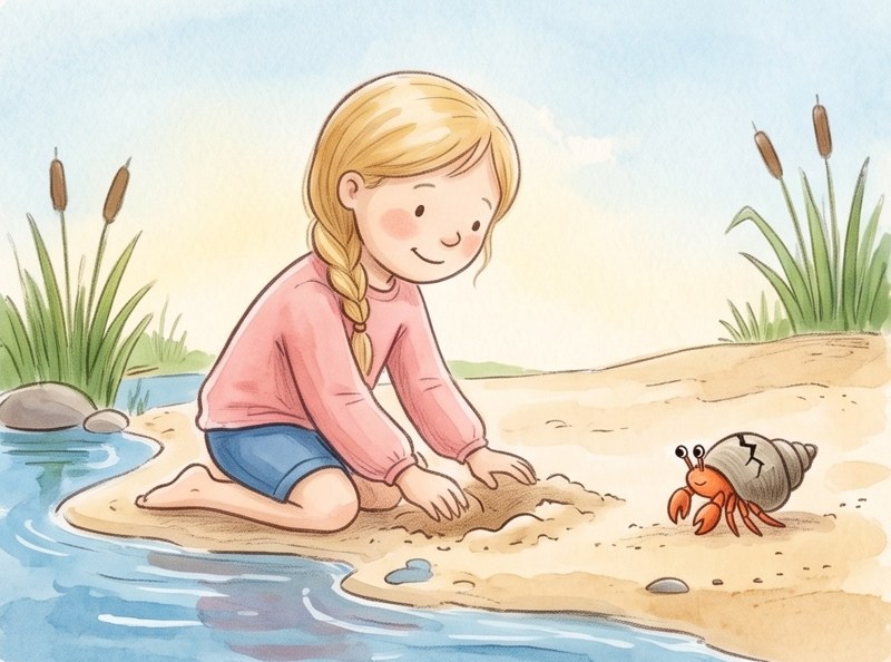 Beth and the Little Crab, page 3