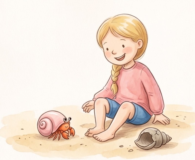 Beth and the Little Crab, page 4
