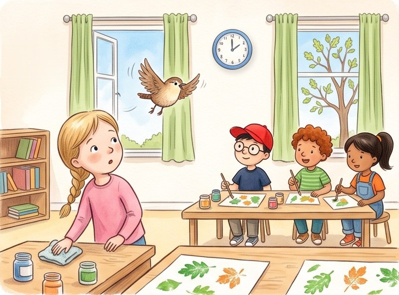 Beth and the Wren, page 1