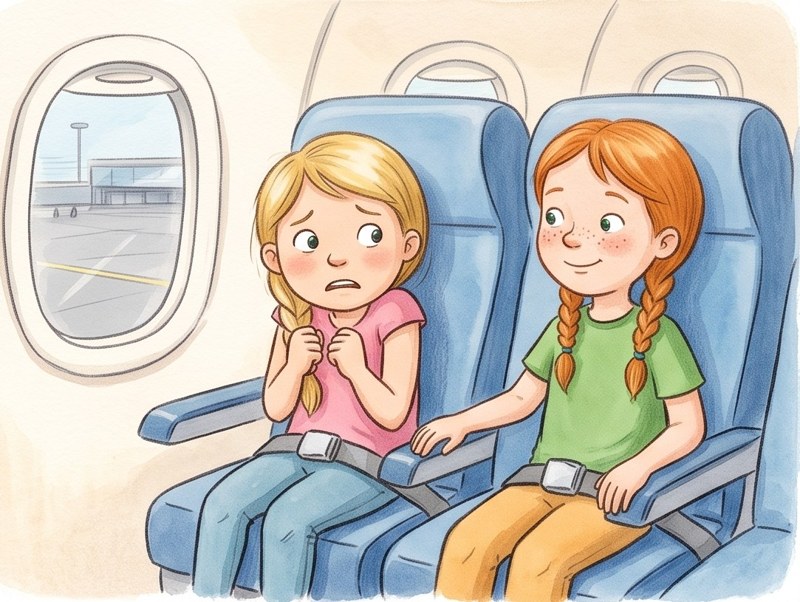 Beth's First Airplane Ride, page 1