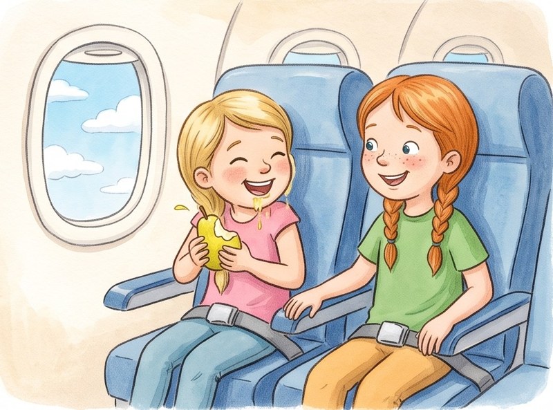Beth's First Airplane Ride, page 4
