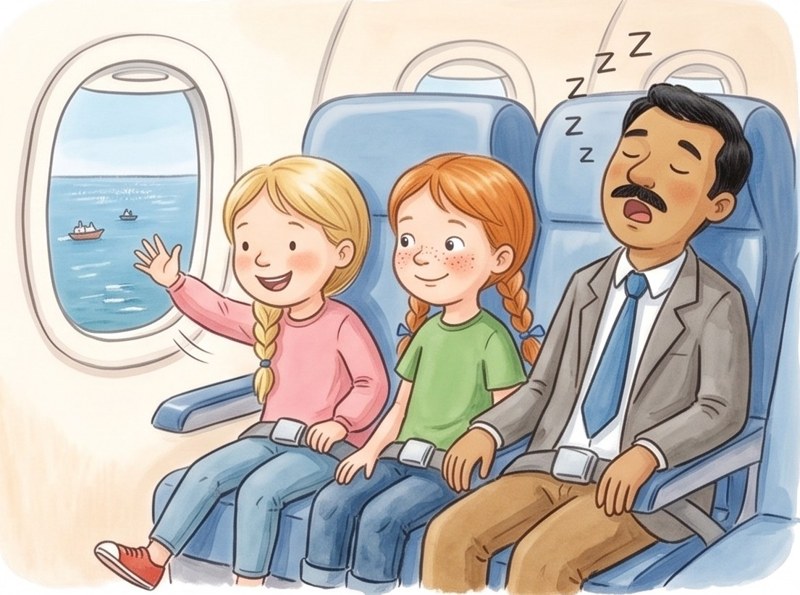 Beth's First Airplane Ride, page 6