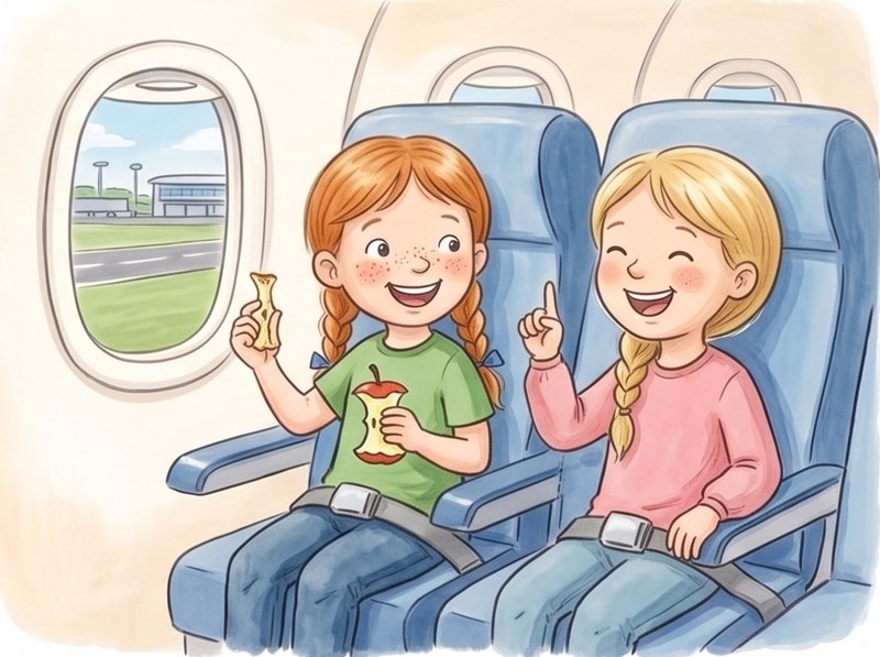 Beth's First Airplane Ride, page 8