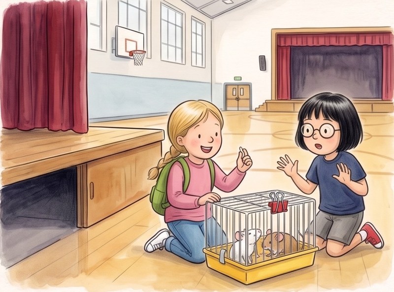 Beth's Mice Run Off, page 8