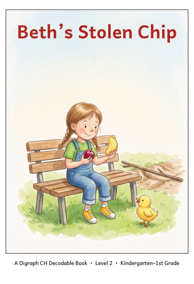Beth's Stolen Chip mini-book cover