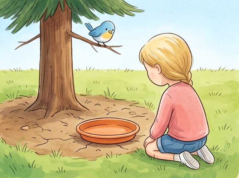 Beth's Thirsty Bird, page 4