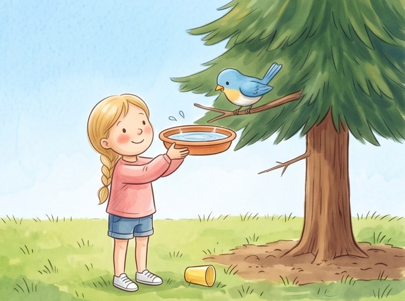 Beth's Thirsty Bird, page 6