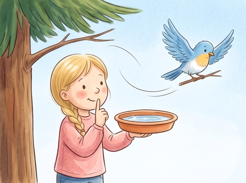 Beth's Thirsty Bird, page 7