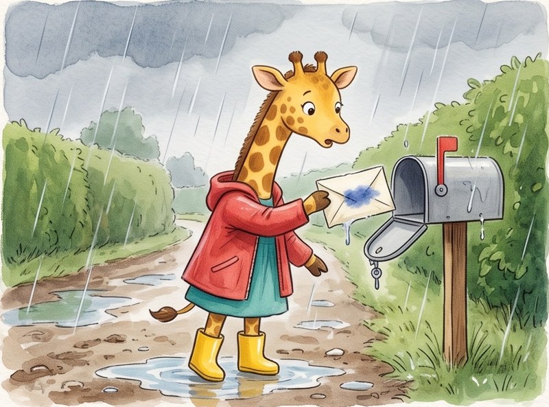 Bev and the Wet Letter, page 1