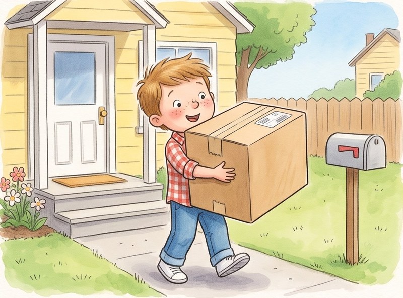 Brad's Box Train, page 1
