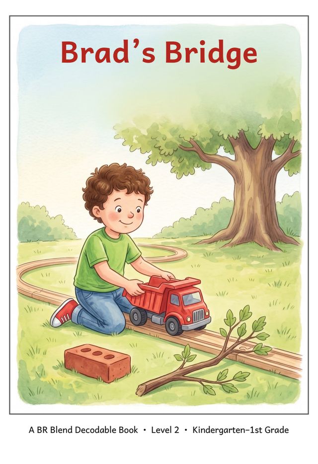 Brad's Bridge mini-book cover