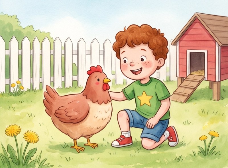 Burt's Hurt Hen, page 1