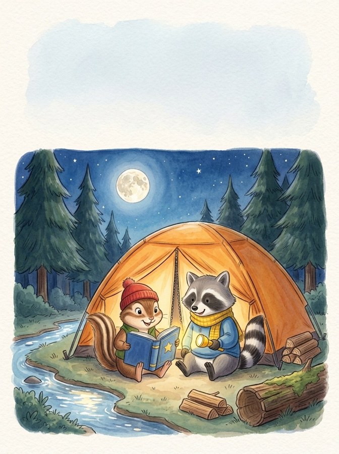 Chip and the Hoot illustration
