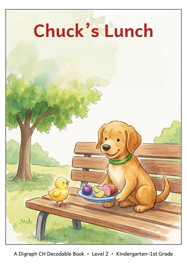 Chuck's Lunch mini-book cover