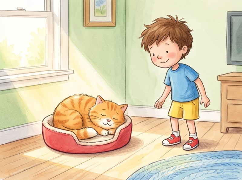 Dan and His Cat, page 1
