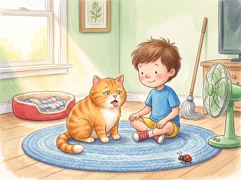 Dan and His Cat, page 2