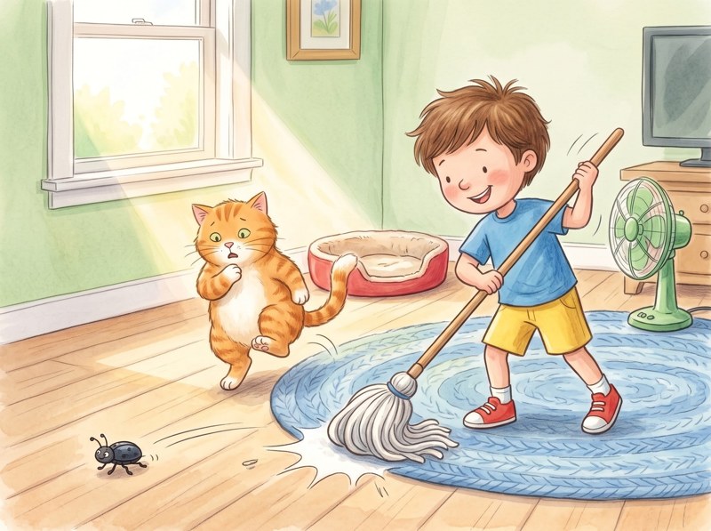 Dan and His Cat, page 3