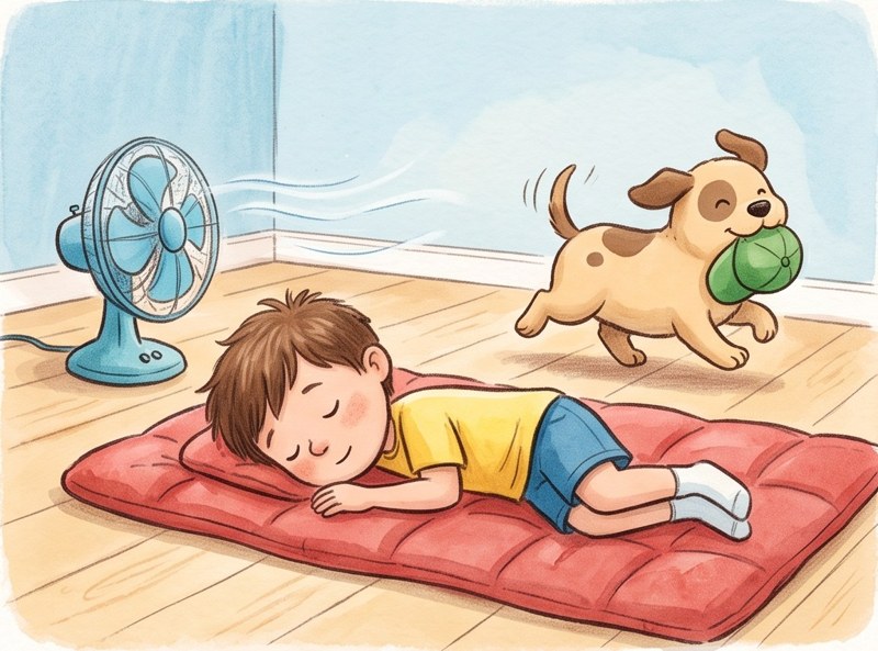 Dan's Good Nap, page 4